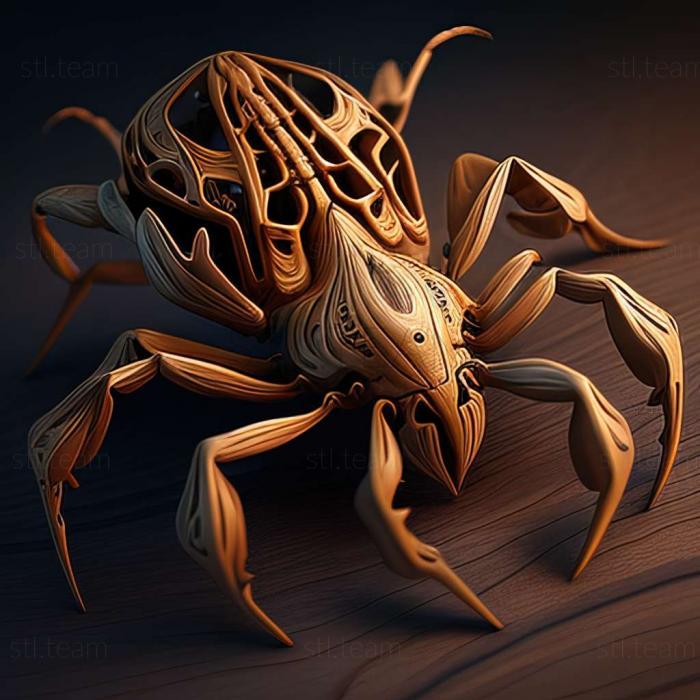 3D model Ixodes luxuriosus (STL)